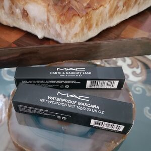 New! 2pc LOT•M.A.C Haute & Naughty Lash Mascara .32oz (BLACK)